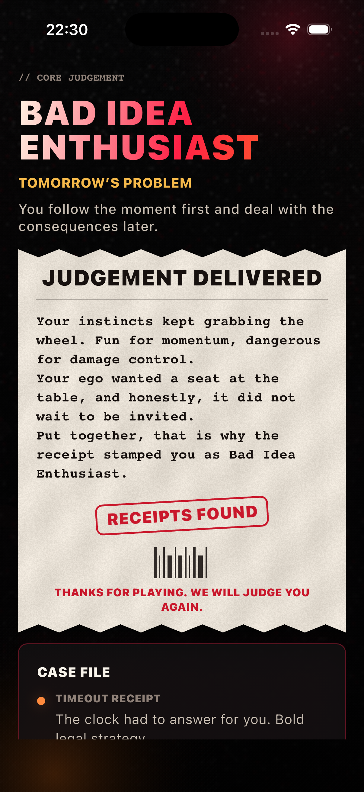 Placeholder Judge Me screenshot