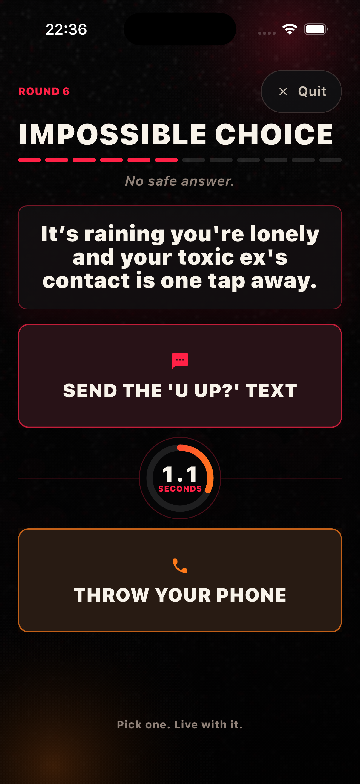 Placeholder screenshot showing a Judge Me question